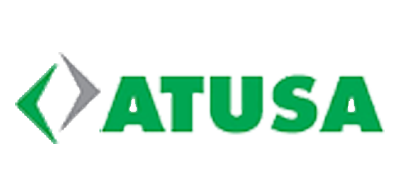 Logotipo de Atusa una de las marcas de Grupo Doncel.