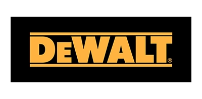 Logotipo de Dewalt una de las marcas de Grupo Doncel.