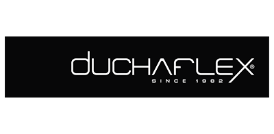 Logotipo de Duchaflex una de las marcas de Grupo Doncel.