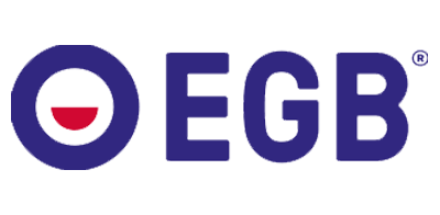 Logotipo de EGB una de las marcas de Grupo Doncel.