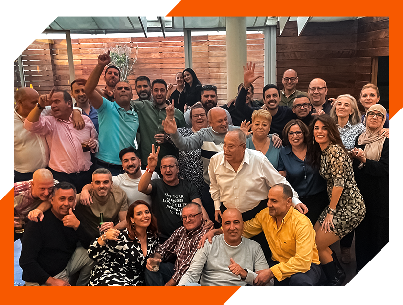 Imagen de todo el equipo de Grupo Doncel en Ceuta