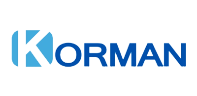 Logotipo de Korman una de las marcas de Grupo Doncel.