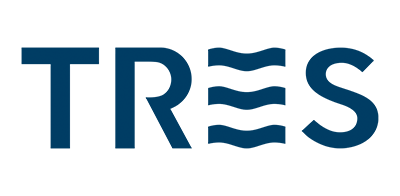 Logotipo de TRES una de las marcas de Grupo Doncel.
